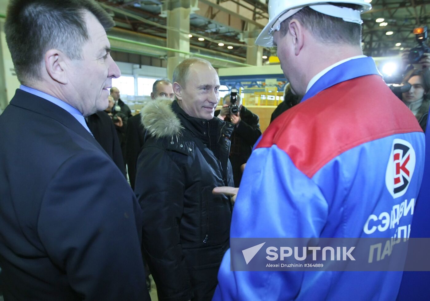 Vladimir Putin visits Lipetsk