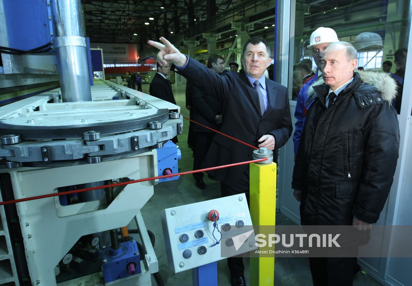 Vladimir Putin visits Lipetsk