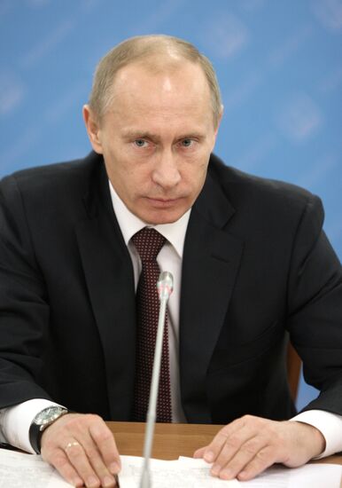 Vladimir Putin visits Lipetsk