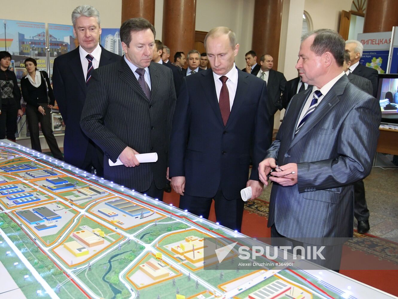 Vladimir Putin visits Lipetsk