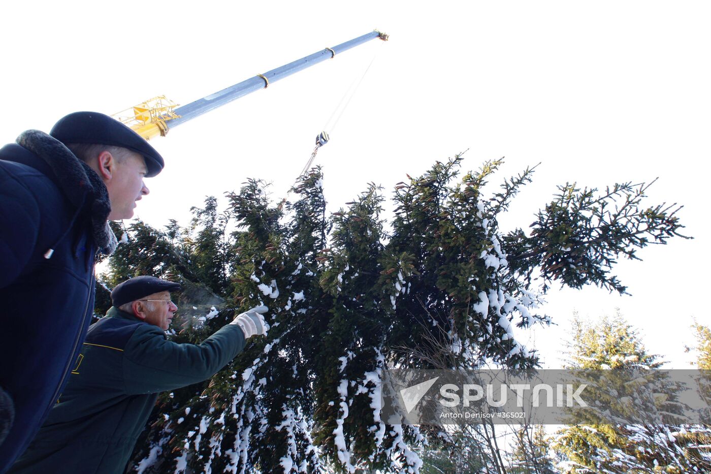 Russia's main New Year fir-tree