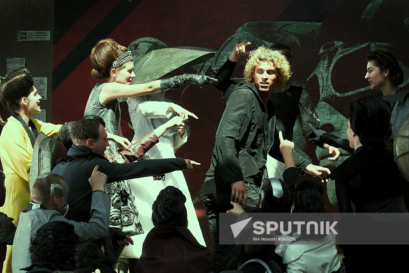 Still from Fyodor Bondarchuk's film "Inhabited Island"