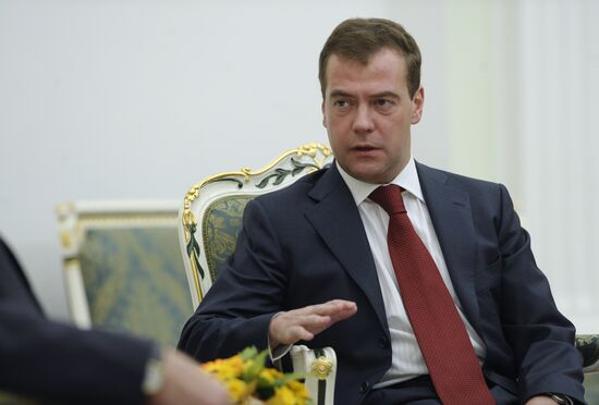 Dmitry Medvedev meeting with Alexander Lukashenko