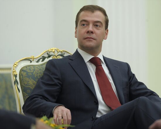 Dmitry Medvedev meeting with Alexander Lukashenko