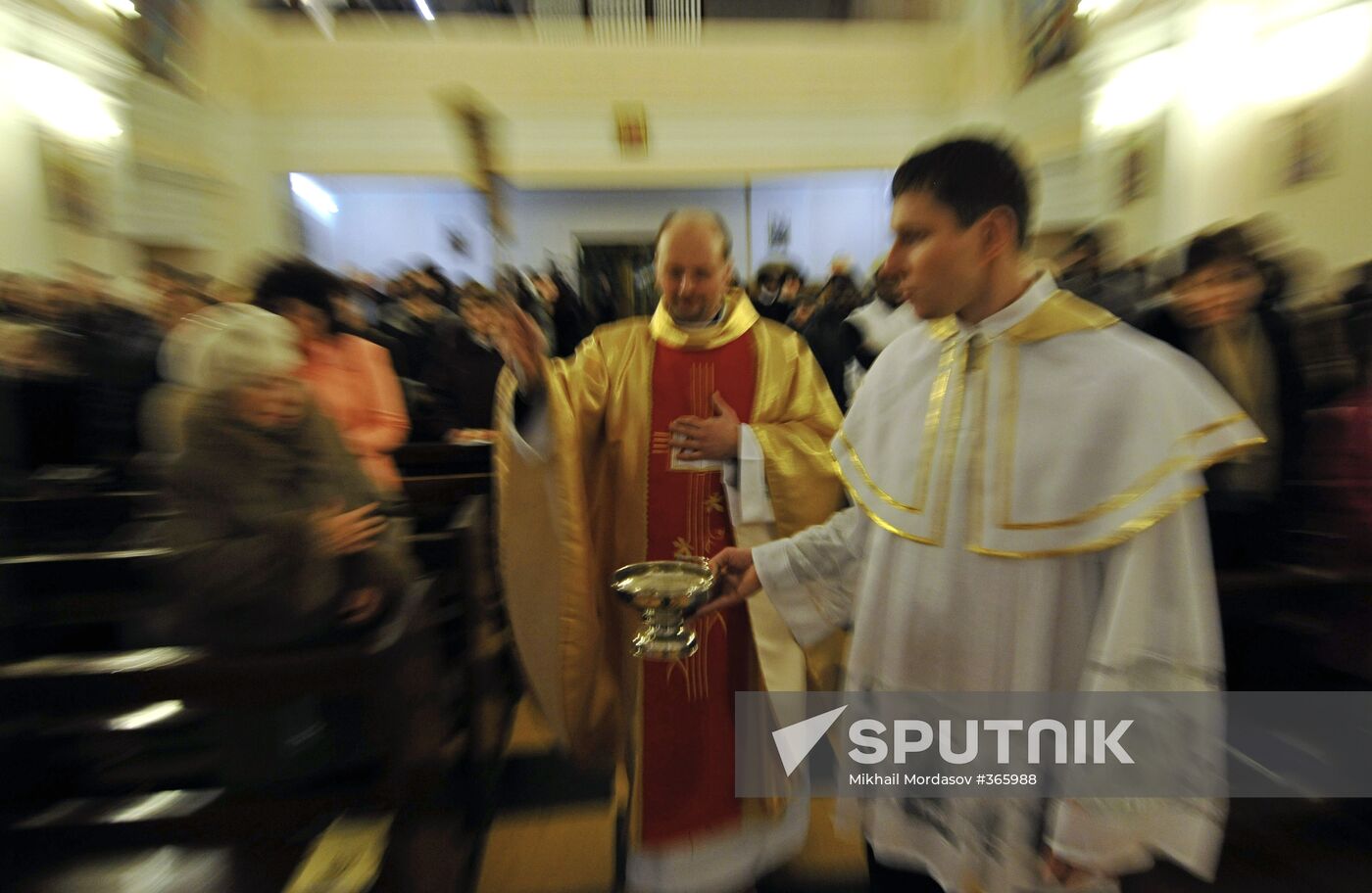 Catholics celebrate Christmas