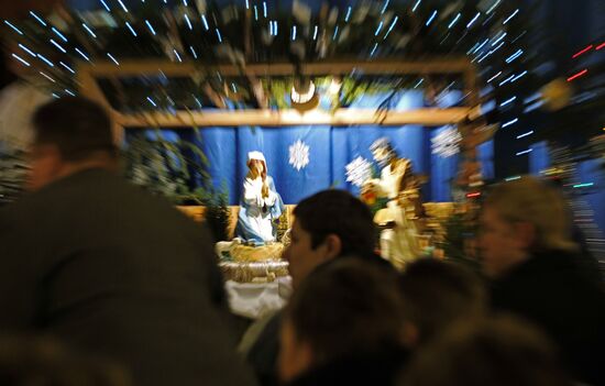Catholics celebrate Christmas