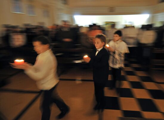 Catholics celebrate Christmas