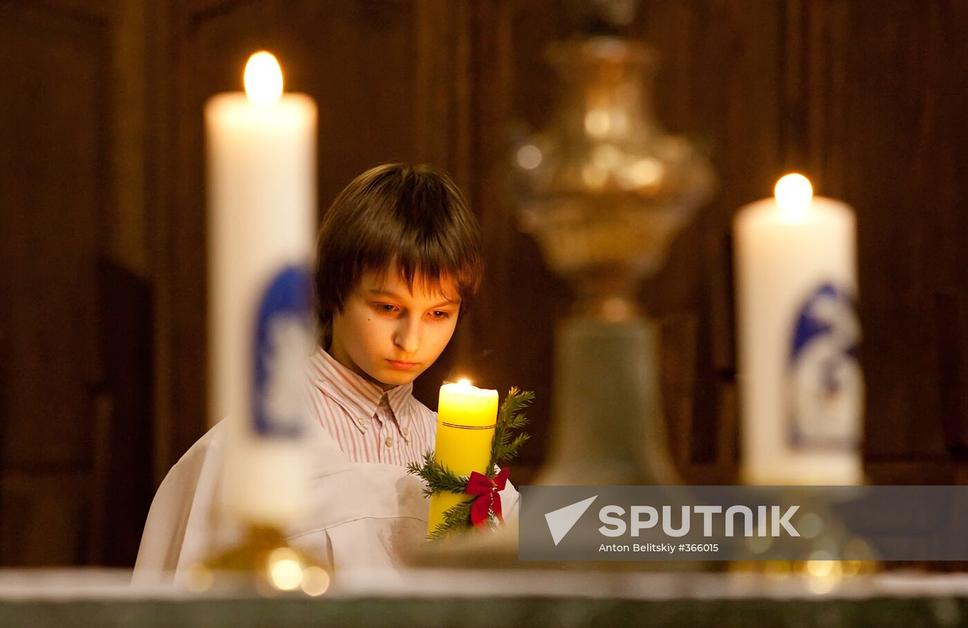 Catholics celebrate Christmas