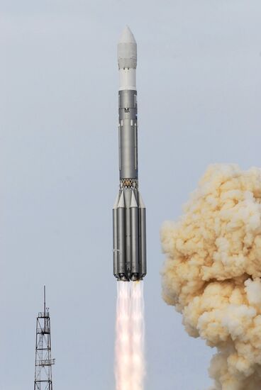 Three GLONASS satellites launched from Baikonur