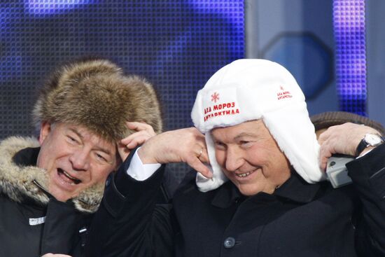 Russia's Chief Father Frost comes to Moscow