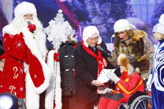 Russia's Chief Father Frost comes to Moscow
