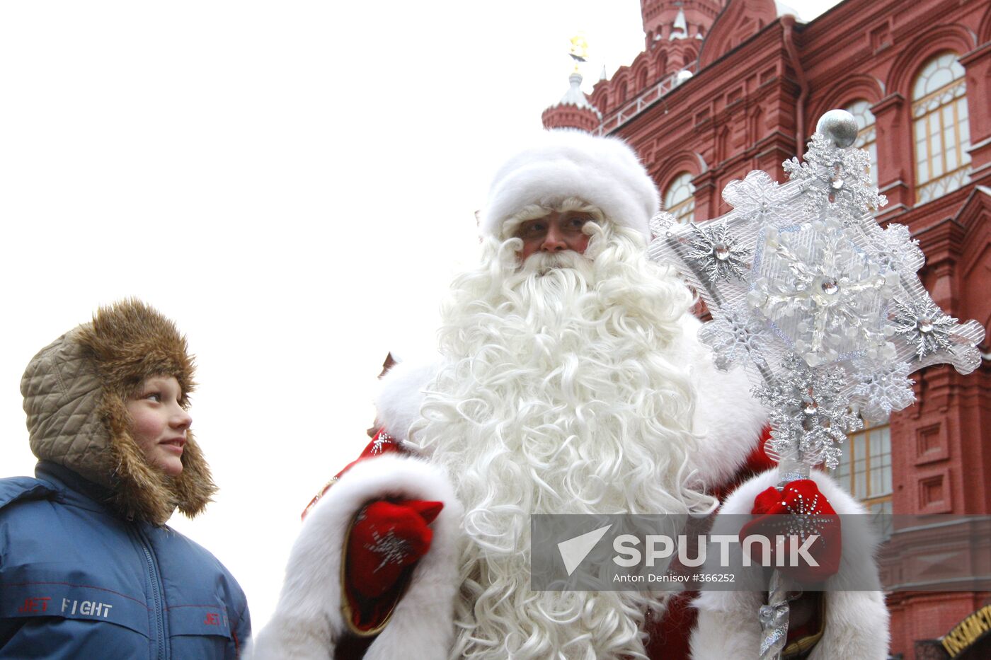 Russia's Chief Father Frost comes to Moscow