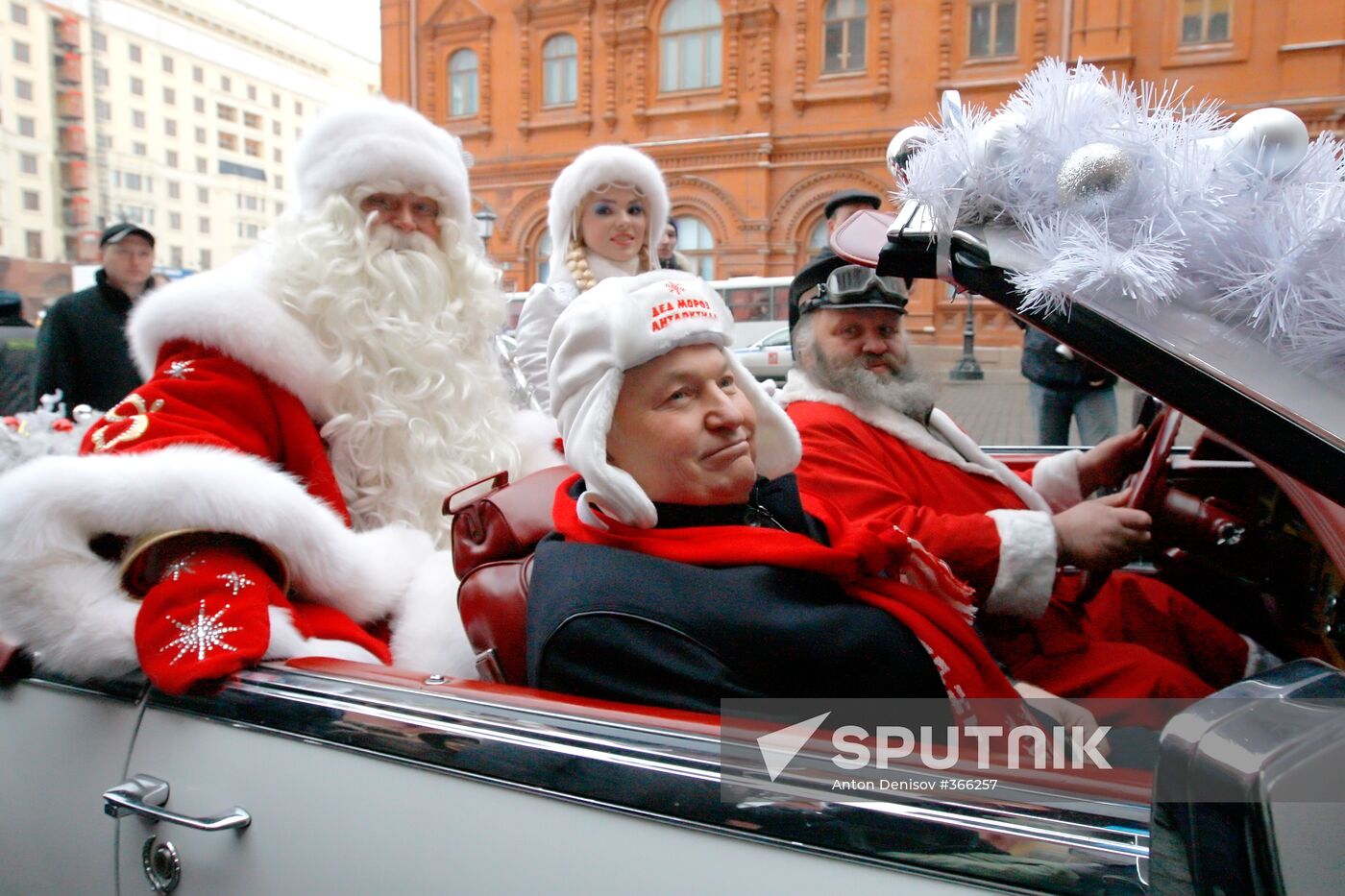 Russia's Chief Father Frost comes to Moscow