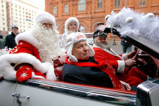 Russia's Chief Father Frost comes to Moscow