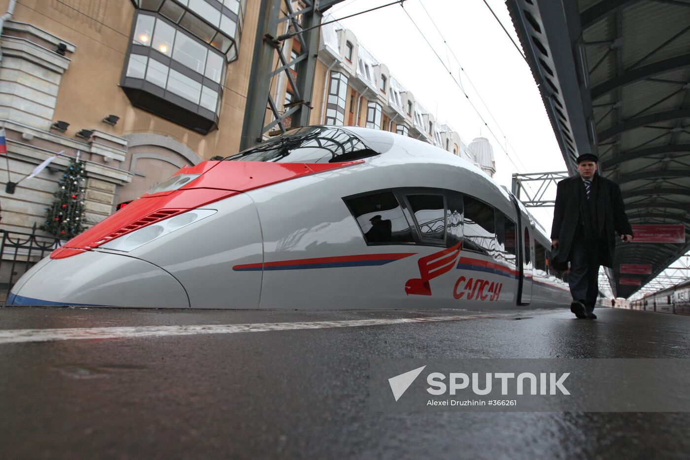 New high-speed train Sapsan