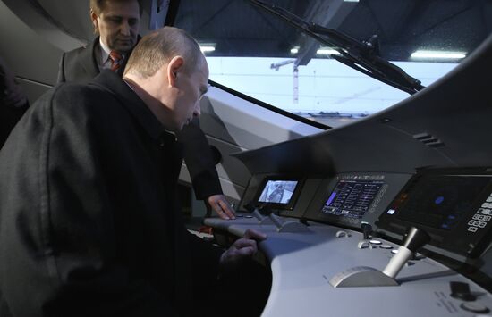 Vladimir Putin's working trip to the North-West Federal District
