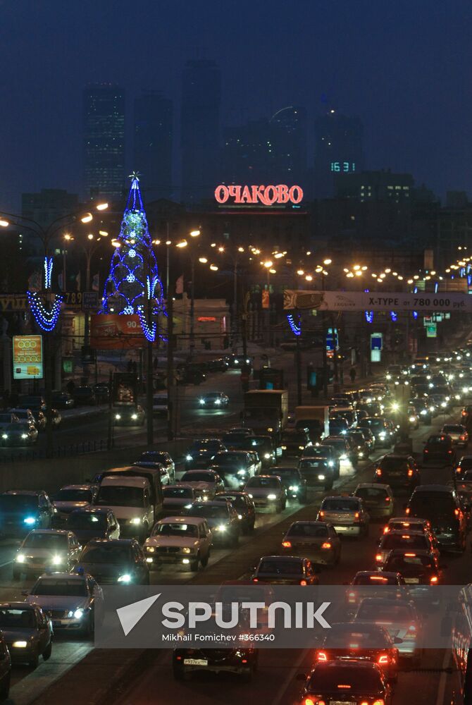 New Year in Moscow