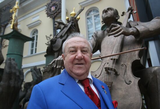 Zurab Tsereteli, president of Russian Academy of Arts