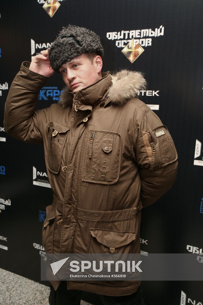 Opening night of Fyodor Bondarchuk's Inhabited Island