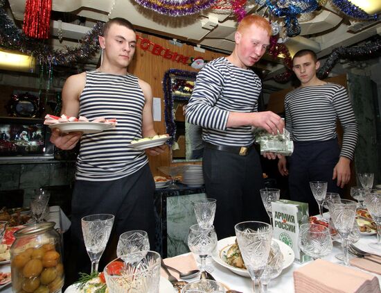 Seeing in New Year aboard Admiral Panteleyev