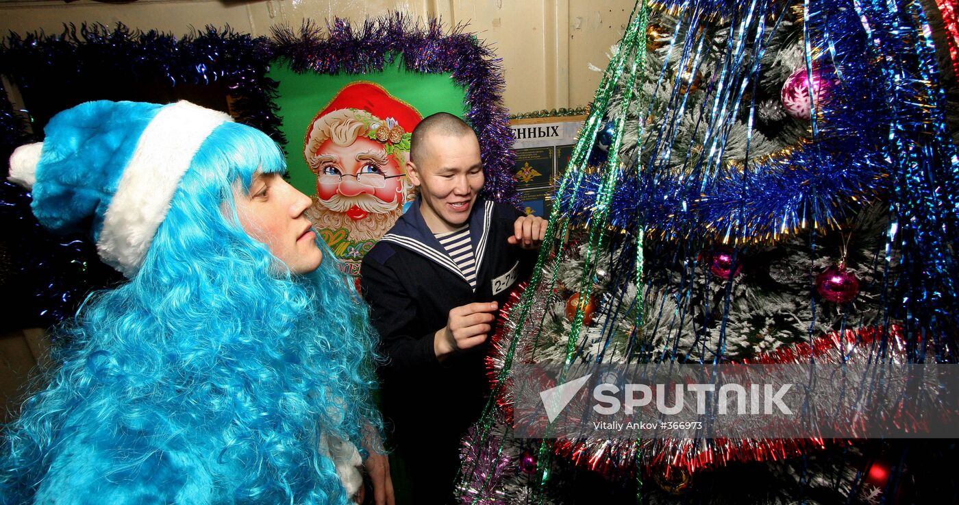 Seeing in New Year aboard Admiral Panteleyev