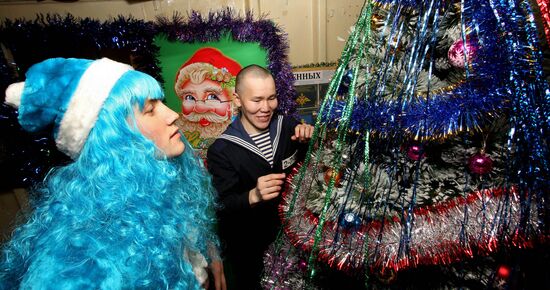Seeing in New Year aboard Admiral Panteleyev