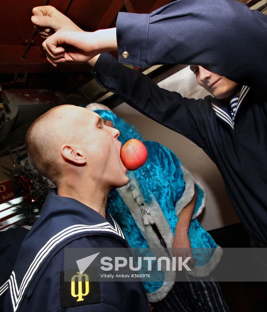 Seeing in New Year aboard Admiral Panteleyev