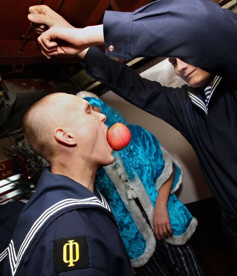 Seeing in New Year aboard Admiral Panteleyev