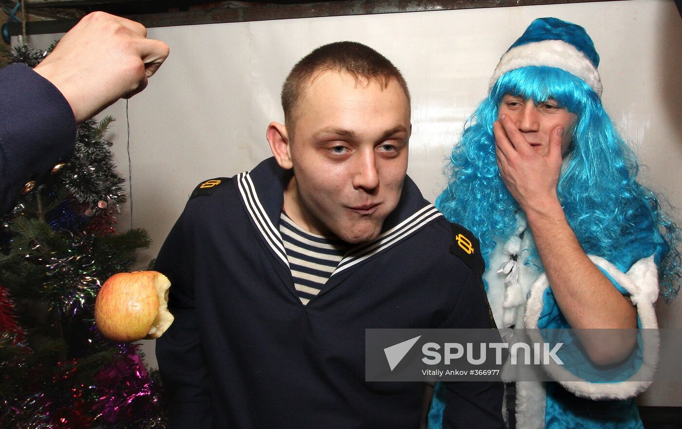 Seeing in New Year aboard Admiral Panteleyev
