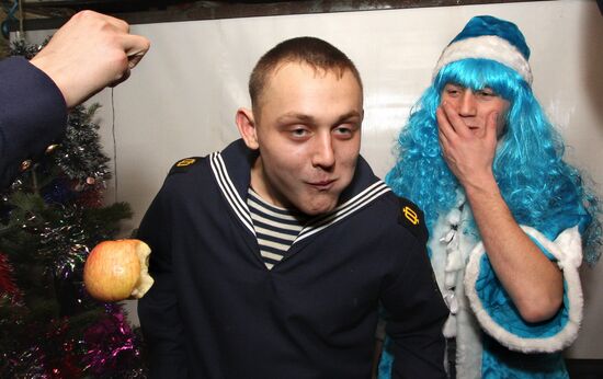 Seeing in New Year aboard Admiral Panteleyev