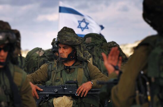 Israeli reserve troops enter Gaza