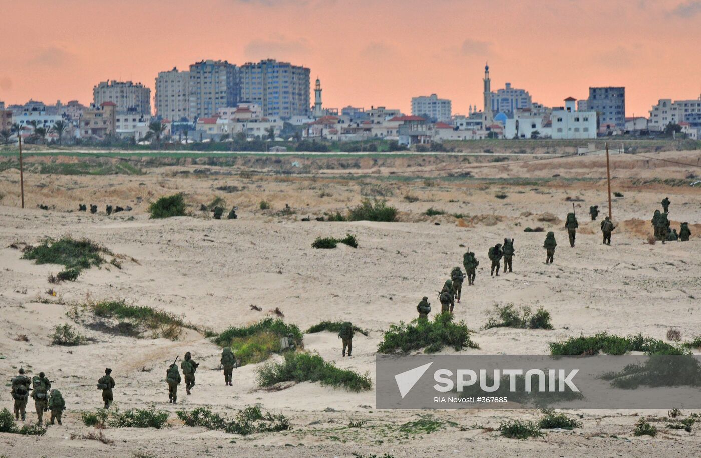Israeli reserve troops enter Gaza