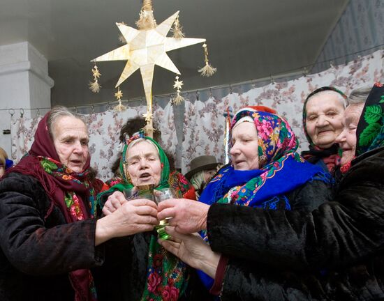 Christmas carols in Belarus