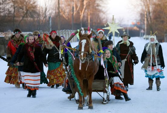 Christmas carols in Belarus