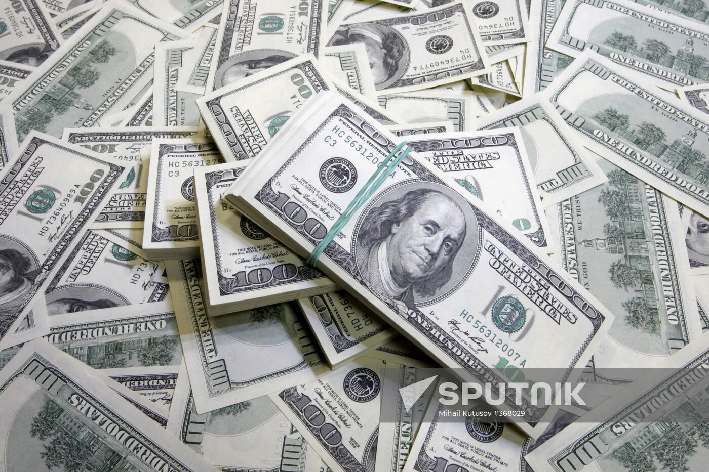 Banknotes and coins from all over the world