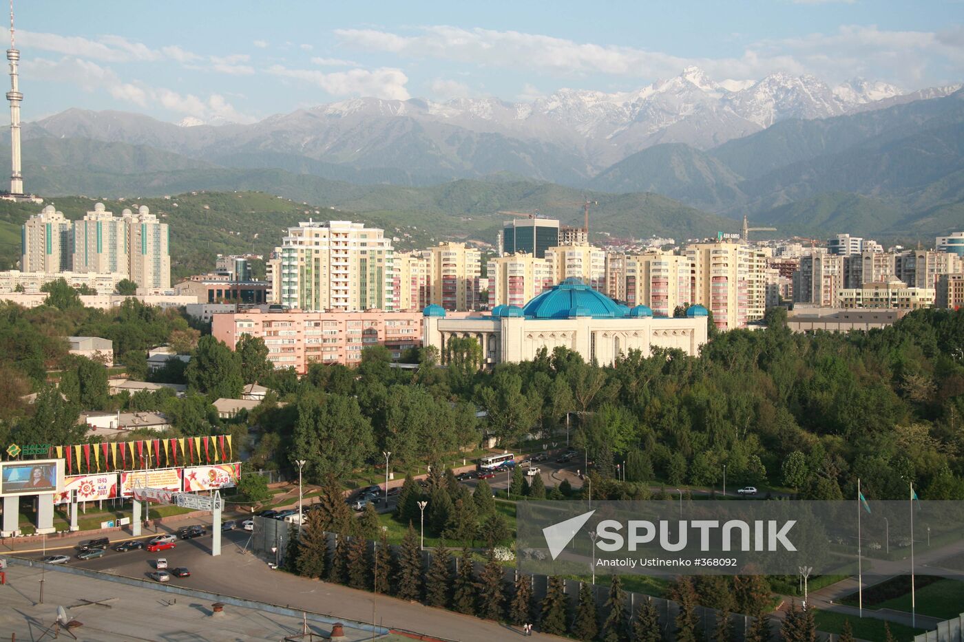 Views of Almaty