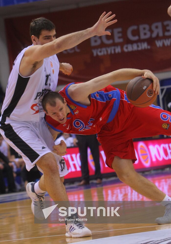 CSKA Moscow vs Partizan Belgrade