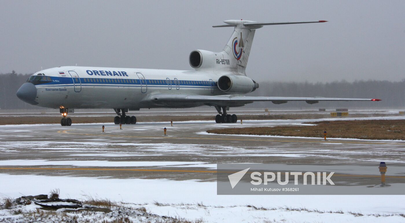 ORENAIR (Orenburg Airlines) Tupolev Tu-154