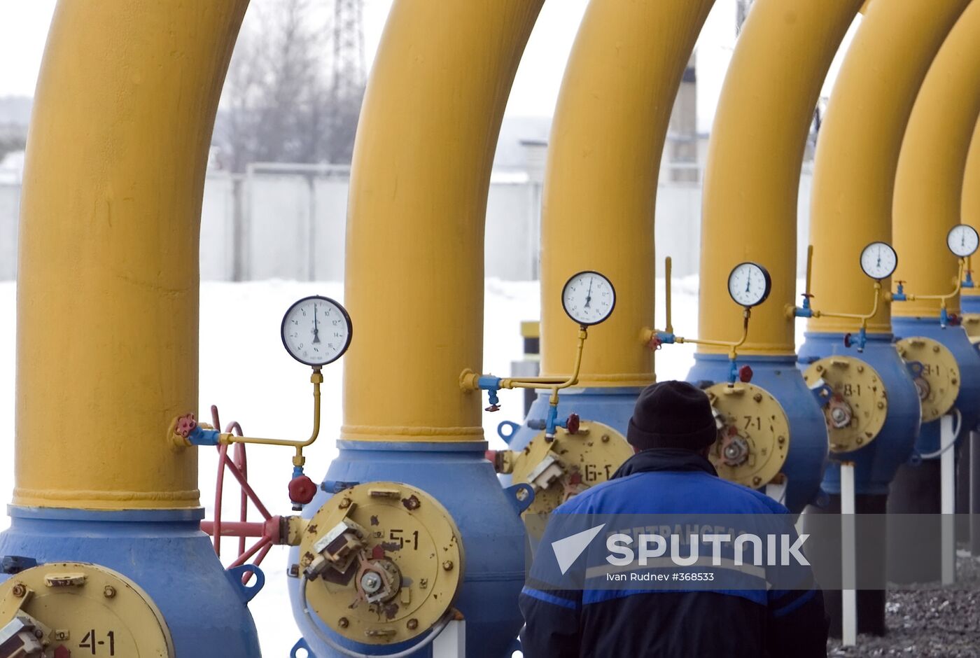 Gas compressor station "Nesvizhskaya" in Belarus