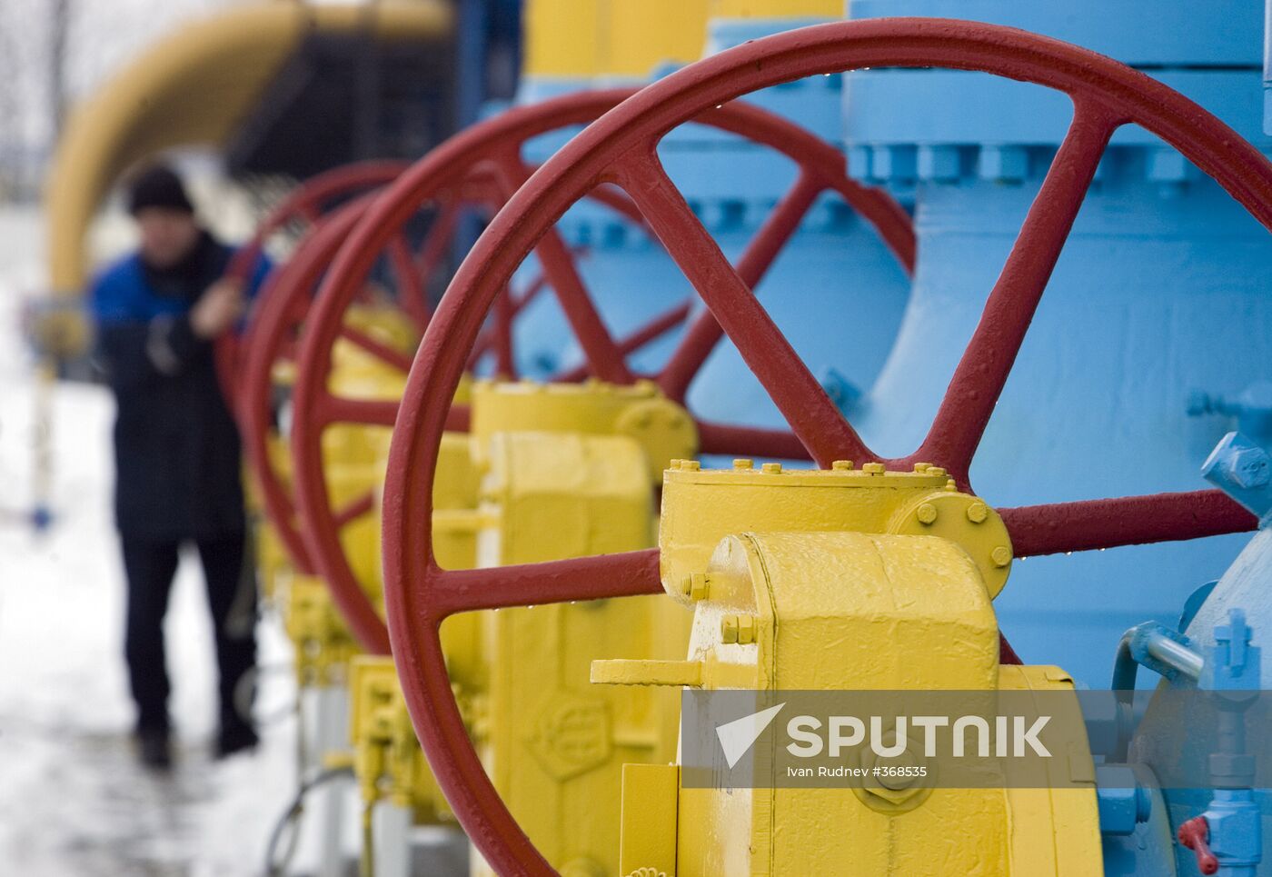 Gas compressor station "Nesvizhskaya" in Belarus