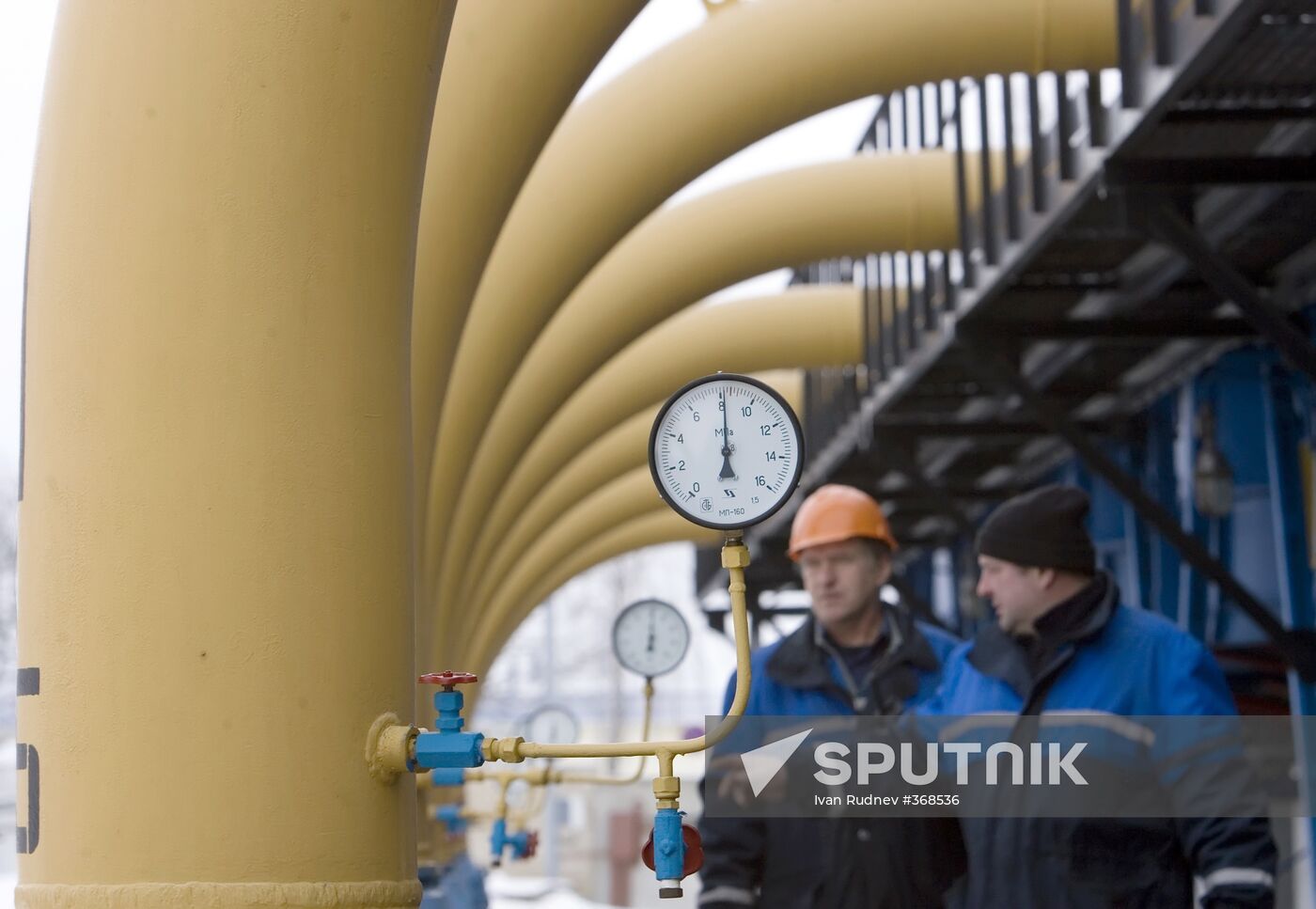 Gas compressor station "Nesvizhskaya" in Belarus