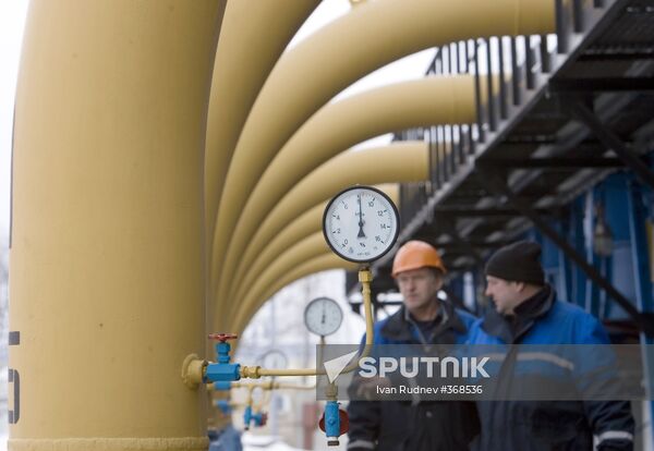 Gas compressor station "Nesvizhskaya" in Belarus