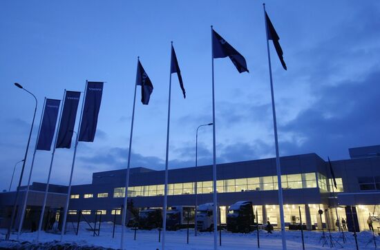 Opening of Volvo Group plant in Kaluga