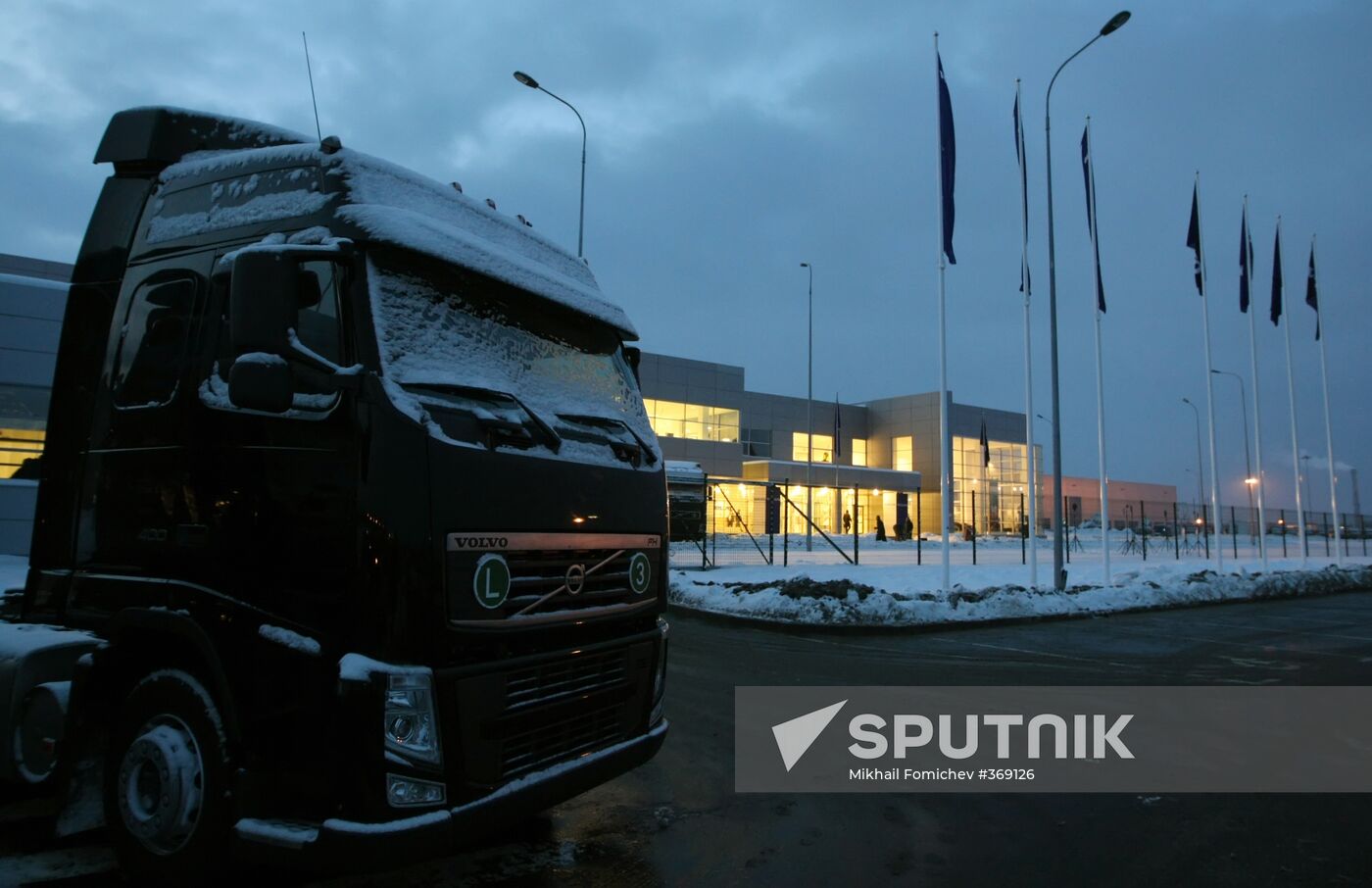 Opening of Volvo Group plant in Kaluga