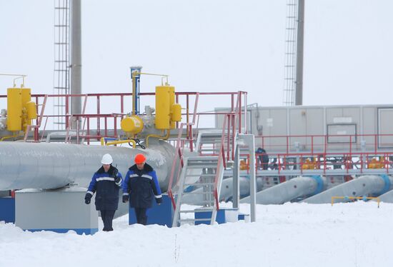 Gas transits via the Sudzha gas-measuring station