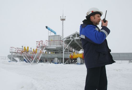 Gas transits via the Sudzha gas-measuring station