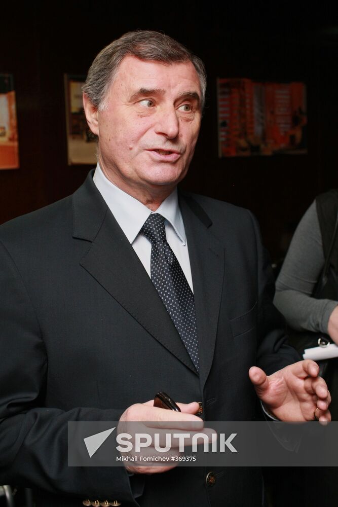 Lokomotiv FC coach Anatoly Byshovets