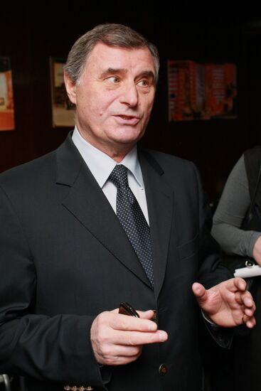 Lokomotiv FC coach Anatoly Byshovets
