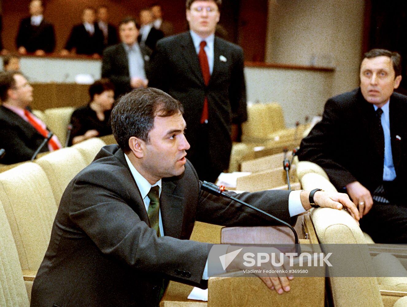 Vyacheslav Volodin of Fatherland - All Russia party