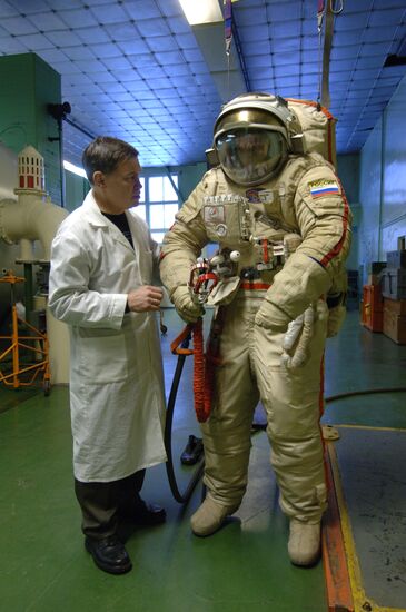 Orlan-MK space suit's latest modification